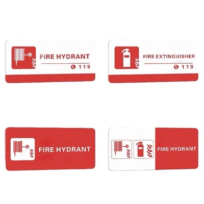 Un semn de stingător de incendiu